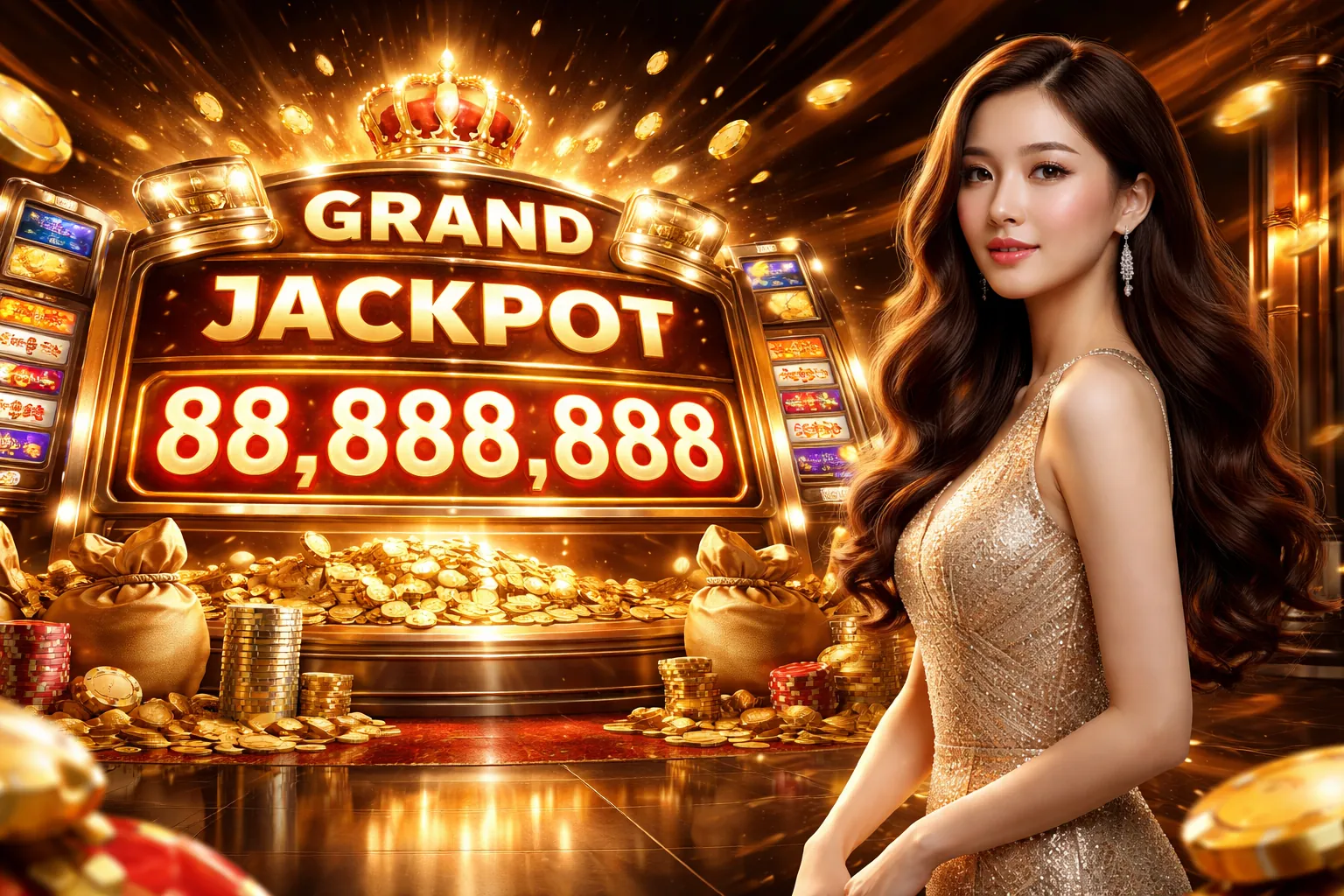 Sảnh Casino Trực tiếp sôi động tại jn88 tặng 88k với người chia bài thật và người chơi đang đặt cược